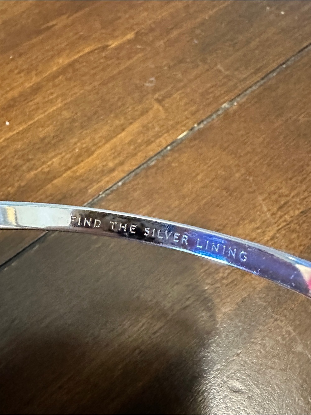 Kate Spade Silver-Tone Engraved Bangle - Picture 2 of 15